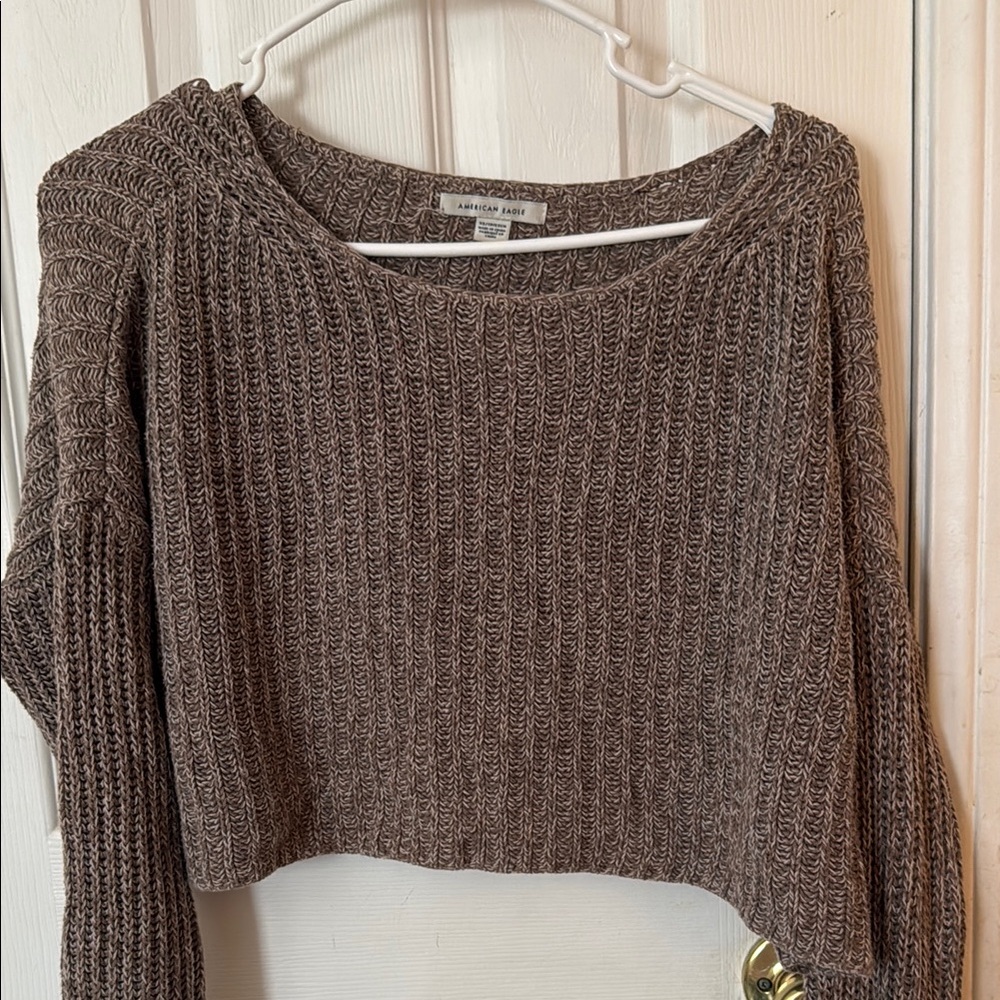 American Eagle Outfitters Brown Sweater